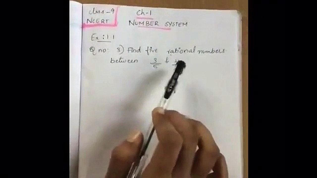 NCERT MATHS FOR CLASS 9 CHAPTER 1 EX 1.1 QNO 3