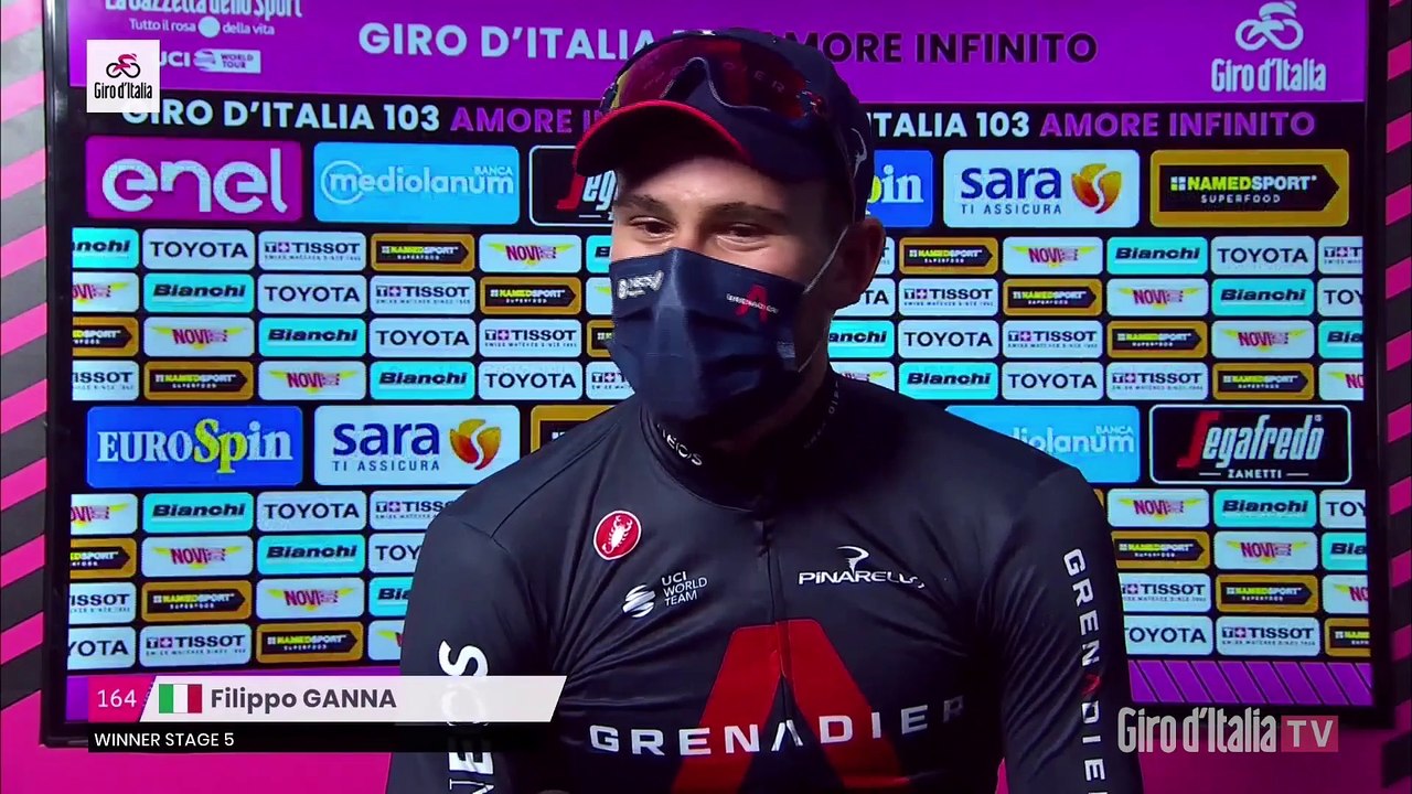 Tour d'Italie 2020 - Filippo Ganna : "I tried, it's amazing for me and the team"