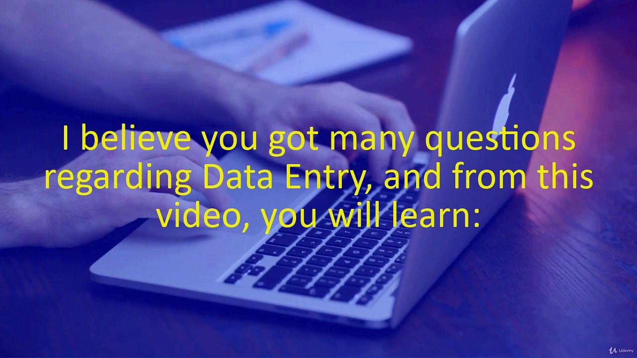 001 How to Become a Data Entry Professional as a Complete Beginner