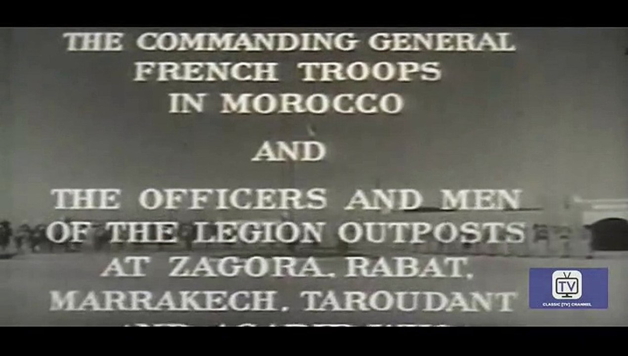 BoomerFlix Classic TV Adventure Shows - Captain Gallant - "Dr Legionairre" (1955) Adventure