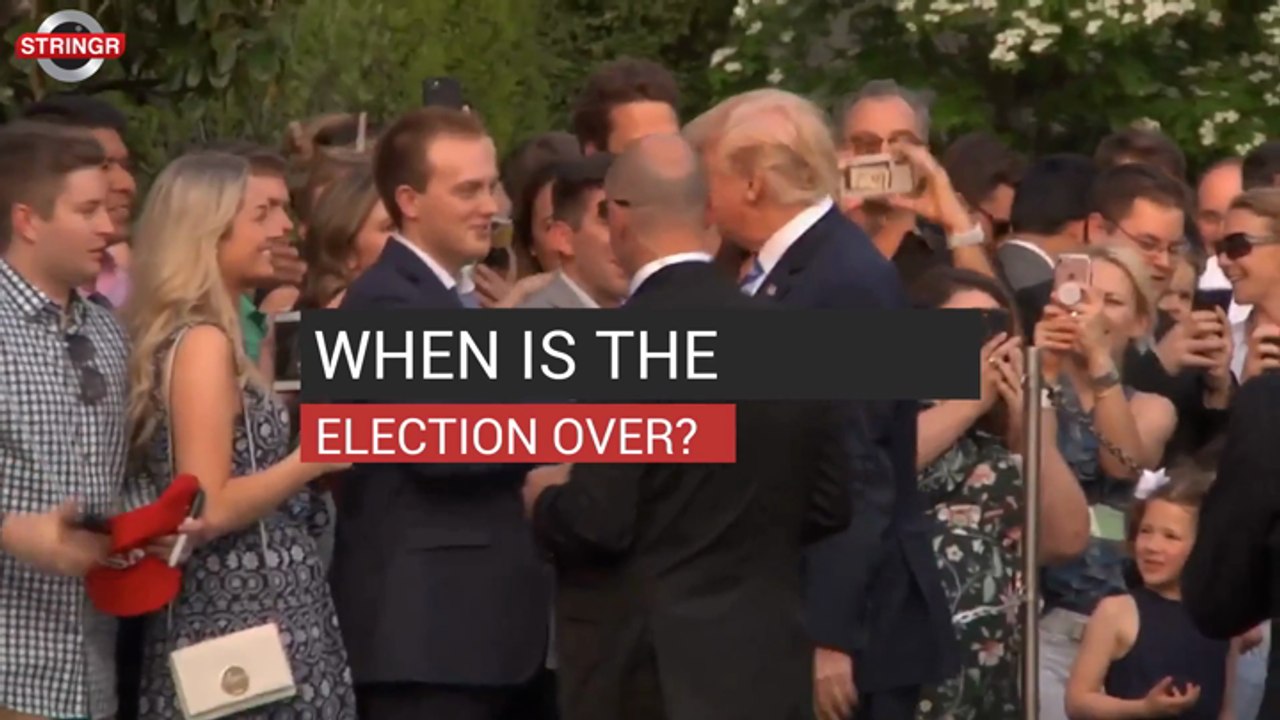 When is the election over?