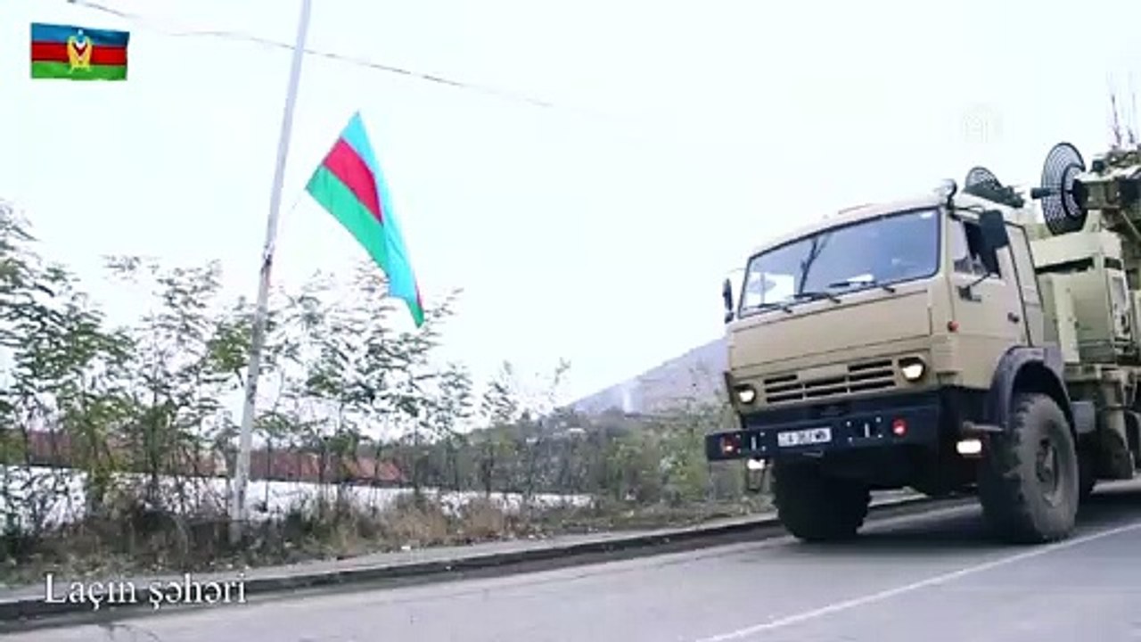 LAÇIN - Ermenistan işgalinden kurtarılan Laçın bölgesi görüntülendi