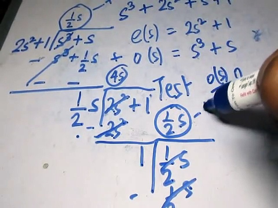 01 Network Synthesis - Hurwitz Polynomials