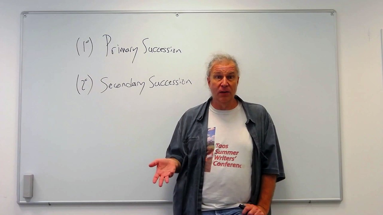 Fundamentals of Ecology 19: Succession