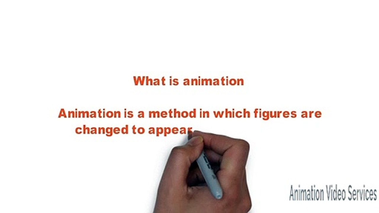 What is animation Types of animation   Animation meaning in english