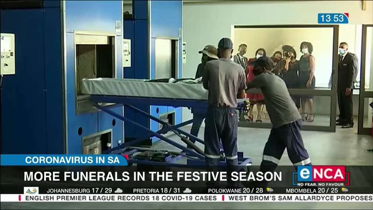 More funerals during festive season
