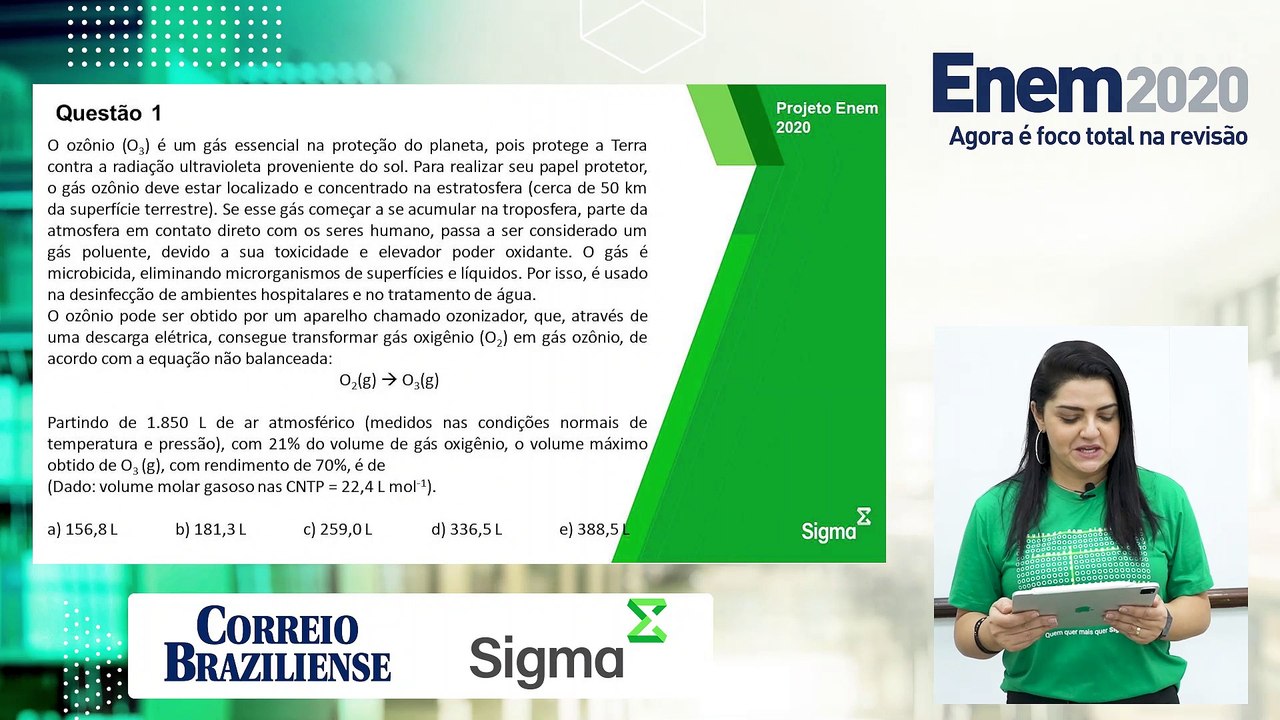 Questões Quimica para o Enem