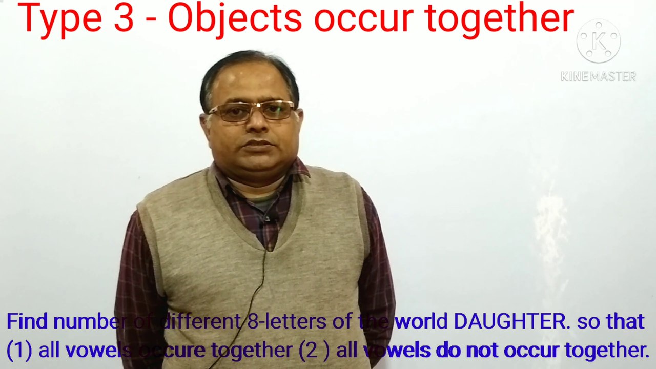 Permutation and Combination L-6  | Type 3| Object occur together | Class 11 Maths Chapter7 NCERT|Permutation and Combination when object occur together|Mathematic Classes| MC|By M Chandra|