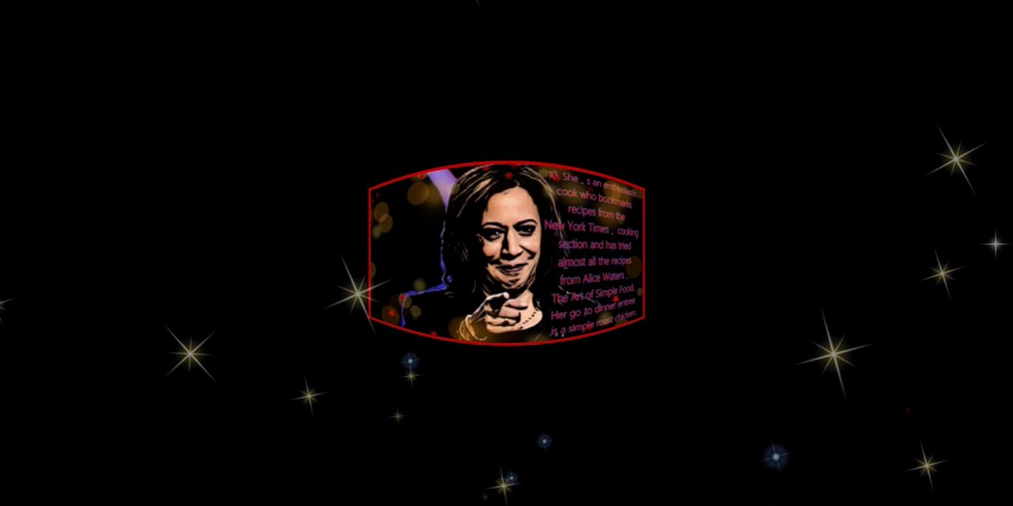 10 Things Maybe You Might Not Know Kamal Harris /A 360 Video, you can spin!