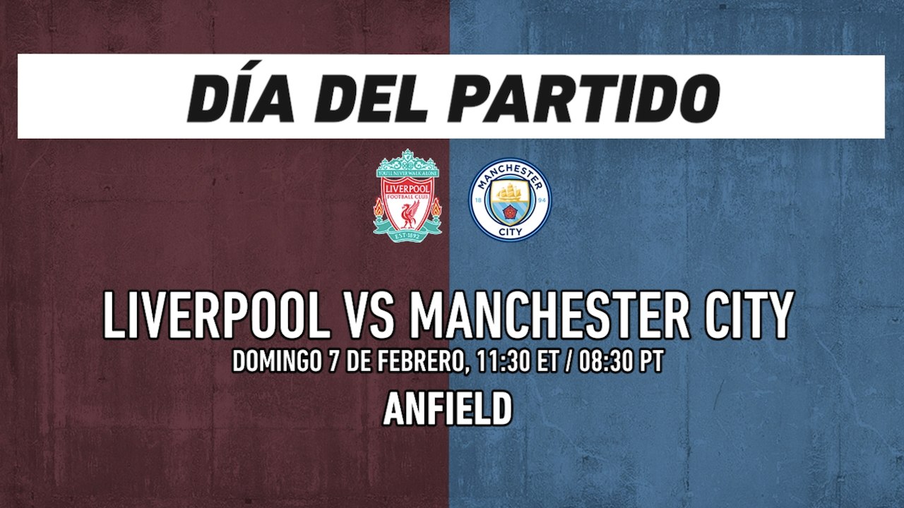 Liverpool vs Manchester City: Premier League