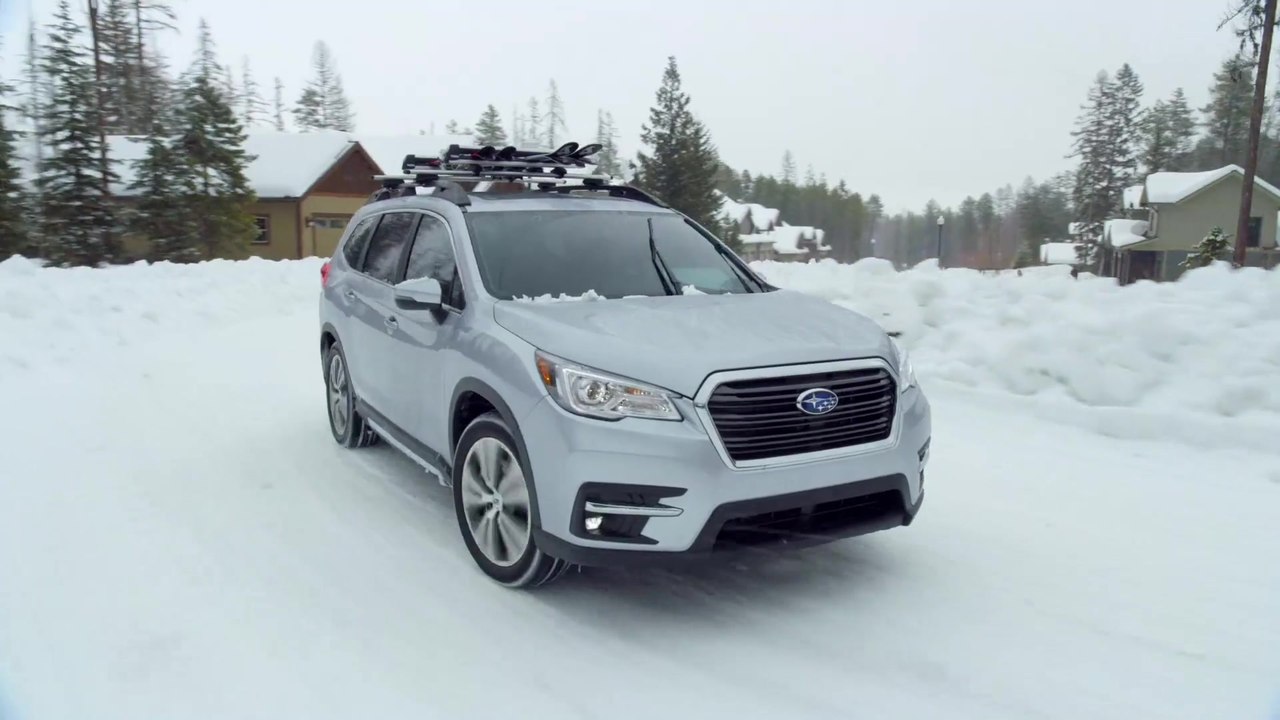 2020 Subaru Ascent Limited Snow Driving