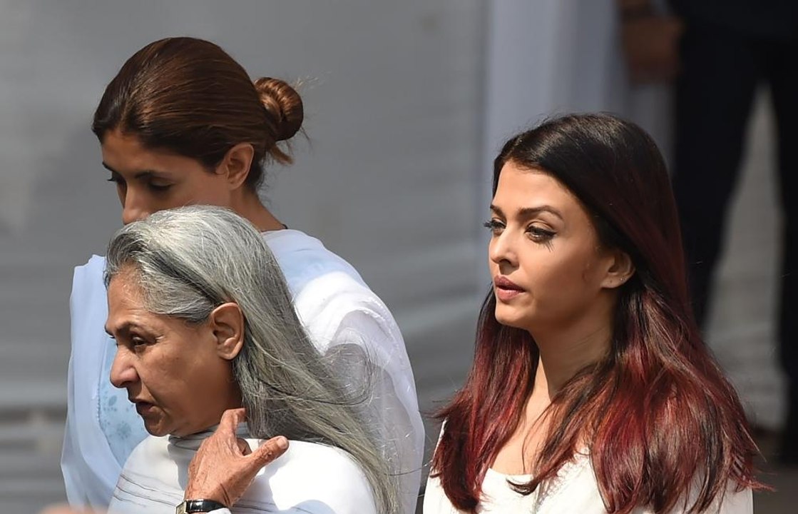 Aishwarya Rai Bachchan and Jaya Bachchan