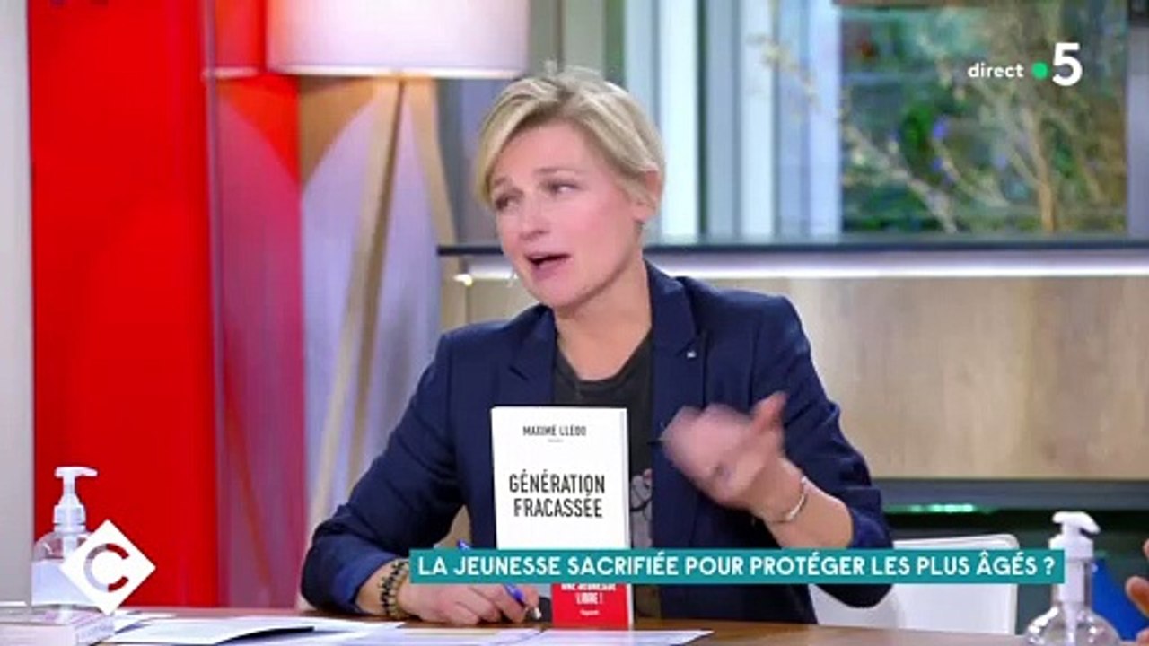 Anne-Elisabeth Lemoine dans "C à vous", sur France 5