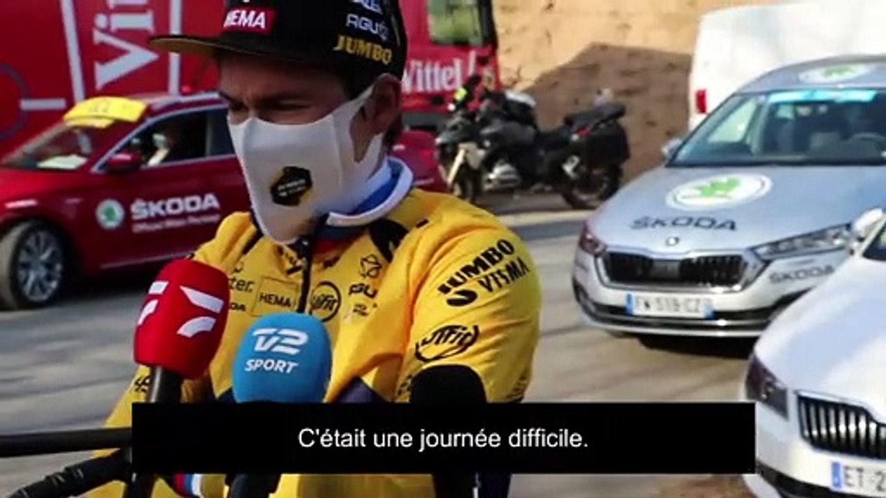 P. Roglic (Jumbo-Visma) : "J'avais de bonnes jambes"