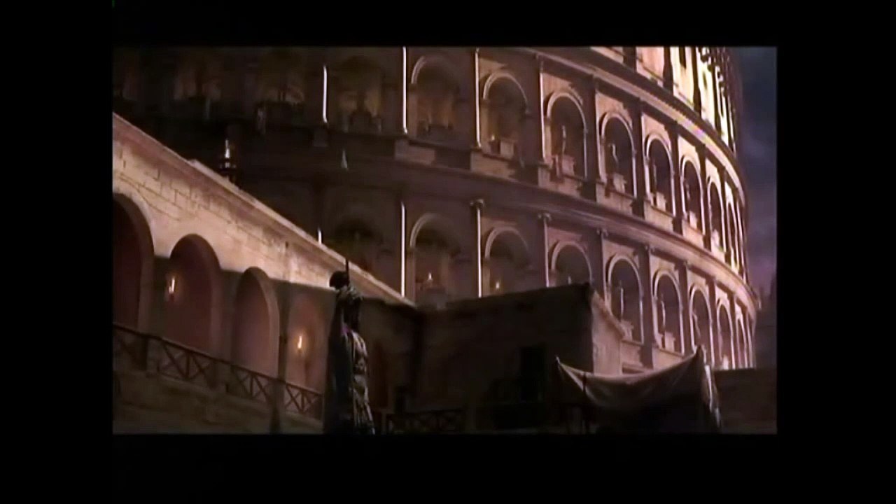 Gladiador - cenas do Coliseu