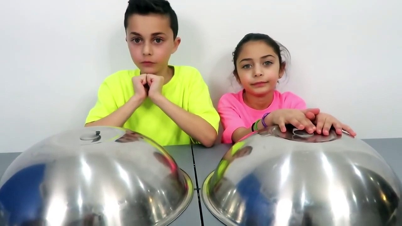 Chocolate Food vs Real Challenge