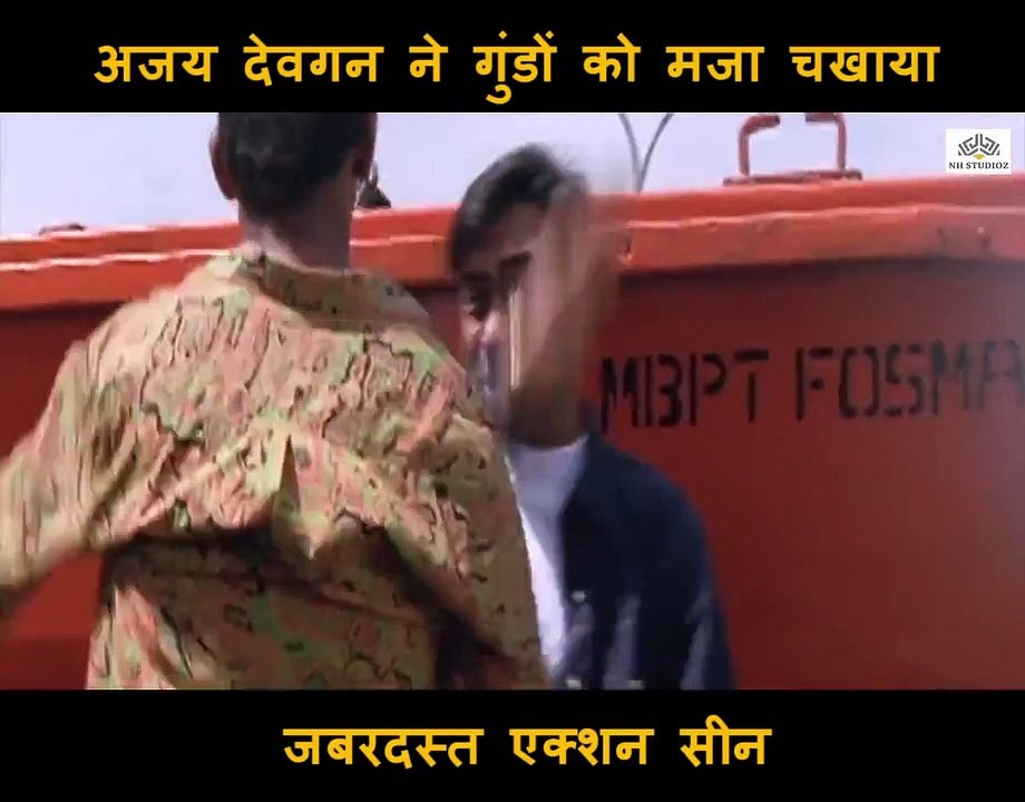 Action Scene |   Dil Hai Betaab (1993) | Ajay Devgan |   Pratibha Sinha | Vivek Mushran | Kader   Khan | Bollywood Movie Scene |