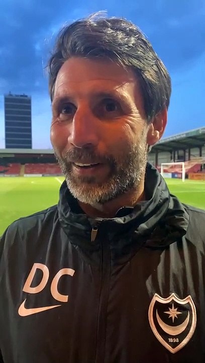 Danny Cowley's post-match reaction