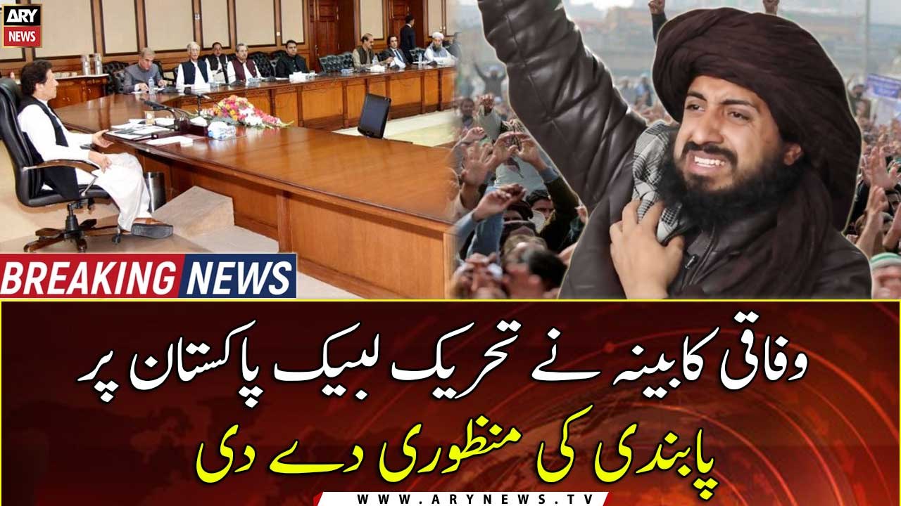 Federal Cabinet Approves Ban On TLP : Sources