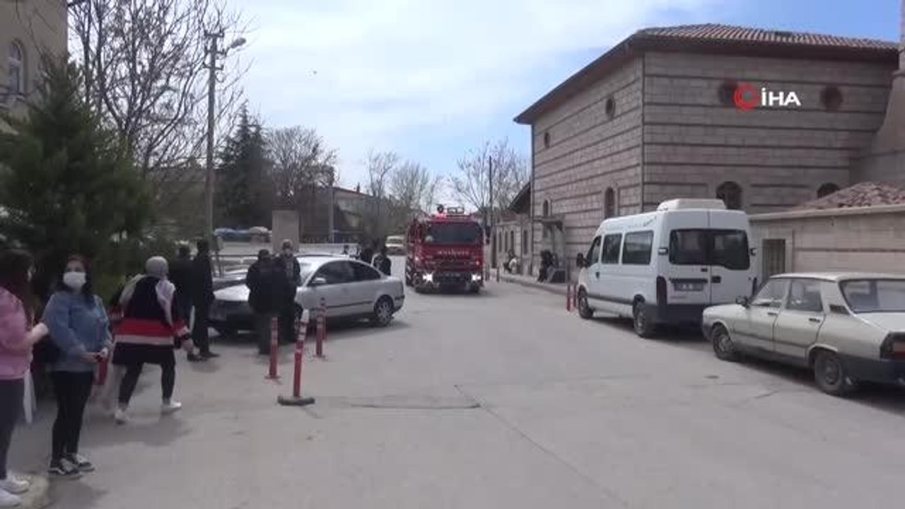 Çocukların tüple oynaması sonucu yangın çıktı.. Duyarlı vatandaş ve itfaiye müdahale etti