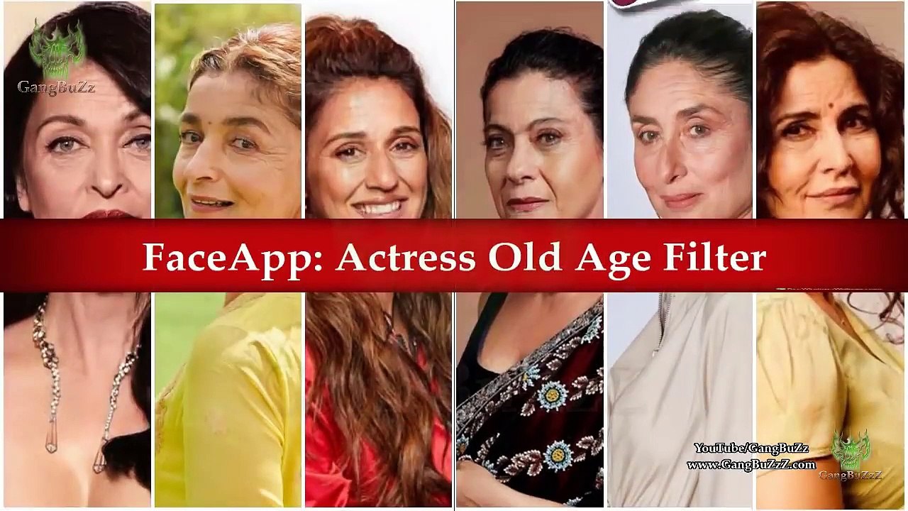 FaceApp Old Age Filter: Bollywood Actresses | How Bollywood Actresses Might Look At Their Old Age