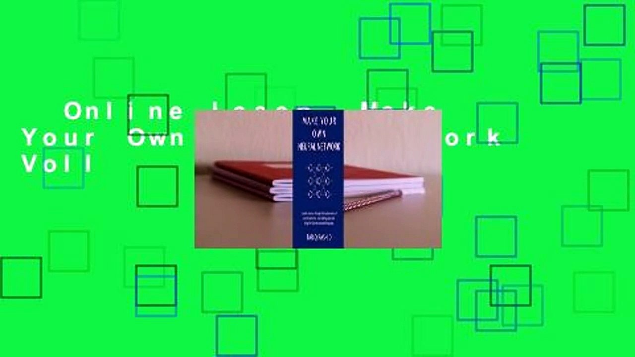 Online lesen  Make Your Own Neural Network Voll