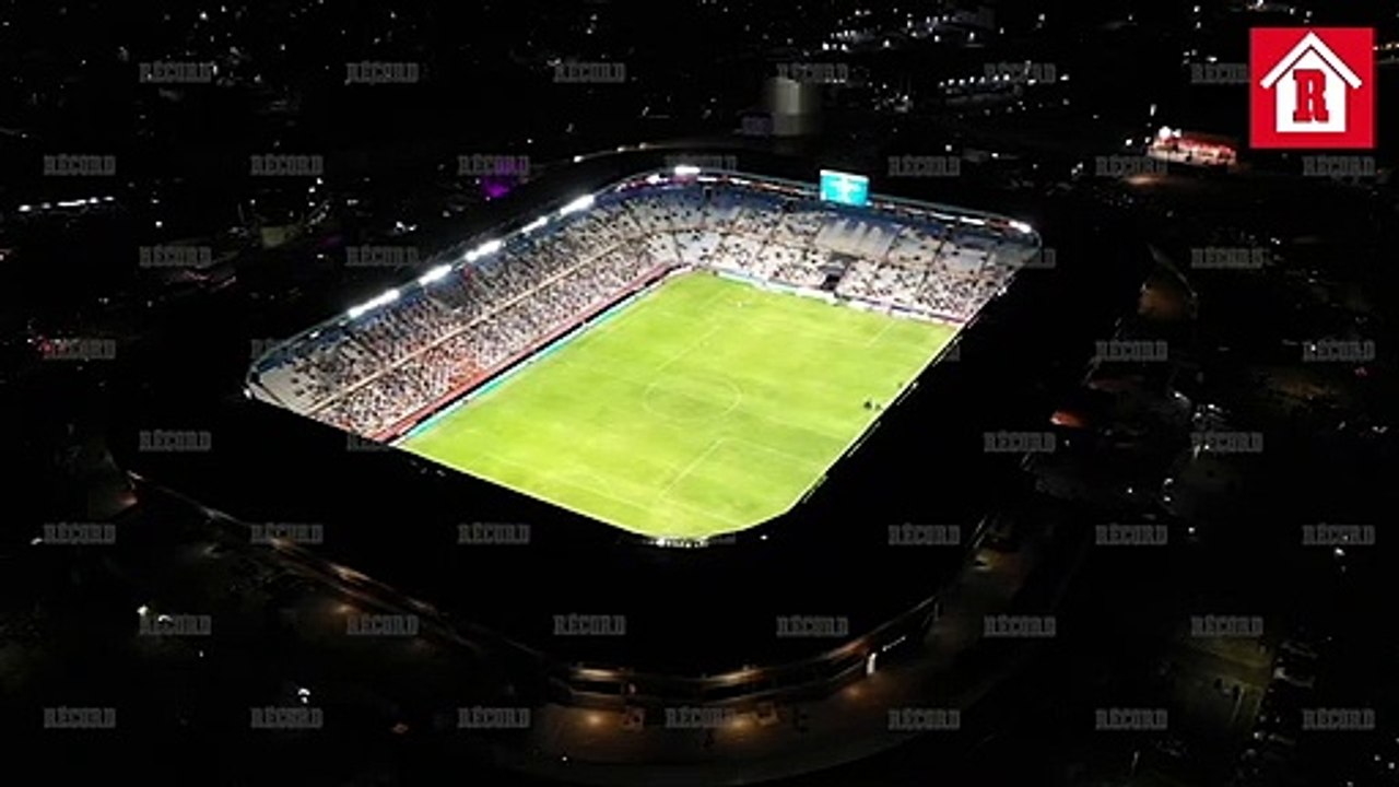 Así de espectacular se vio el Estadio Hidalgo en el Pachuca vs Chivas