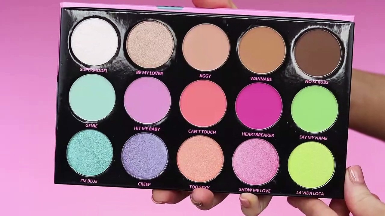 Bh Cosmetics 90S Remix Dance Palette  Swatches + 2 Looks!