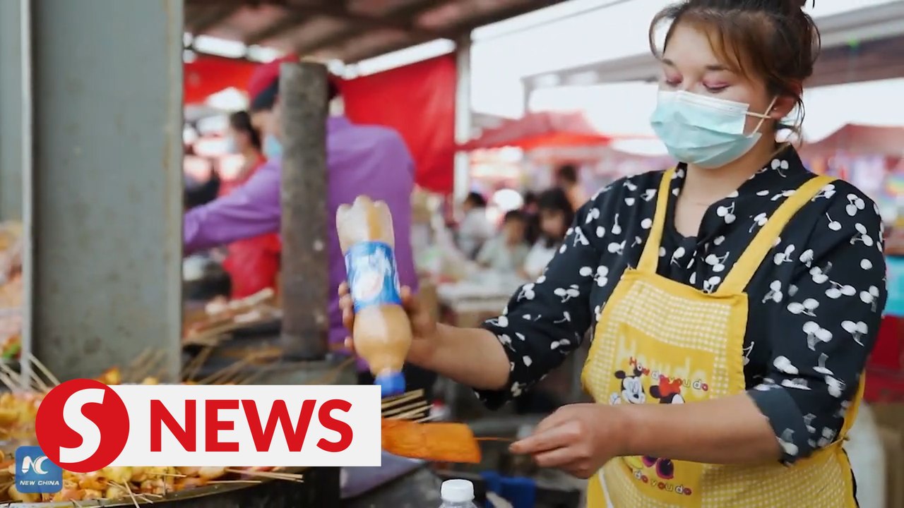 Bazaar vibes of Xinjiang in 90 seconds