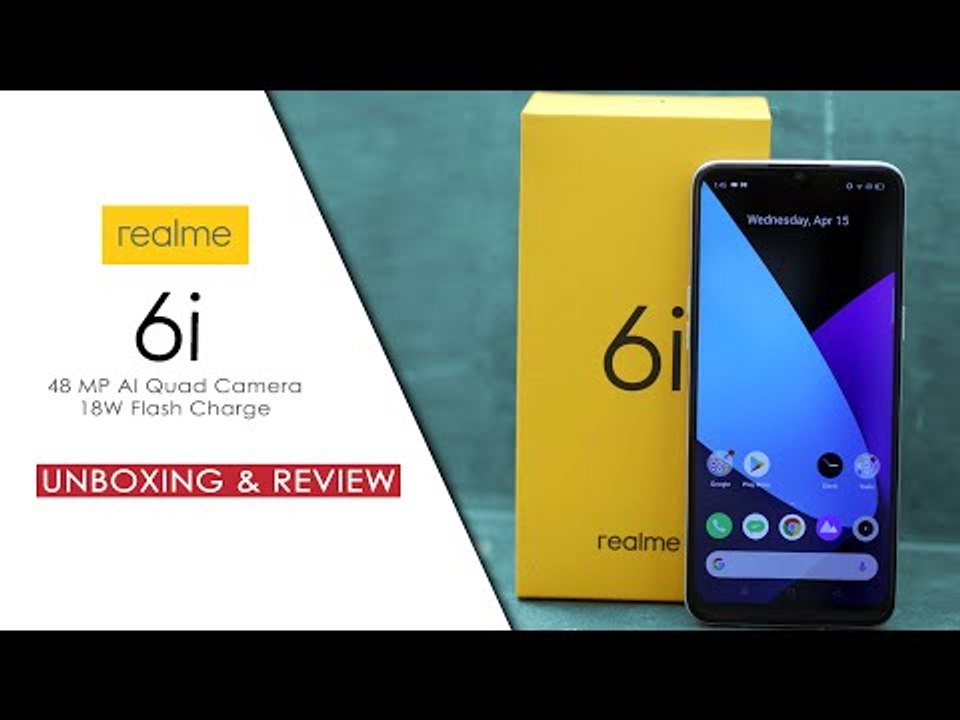 realme 6i Unboxing & Review