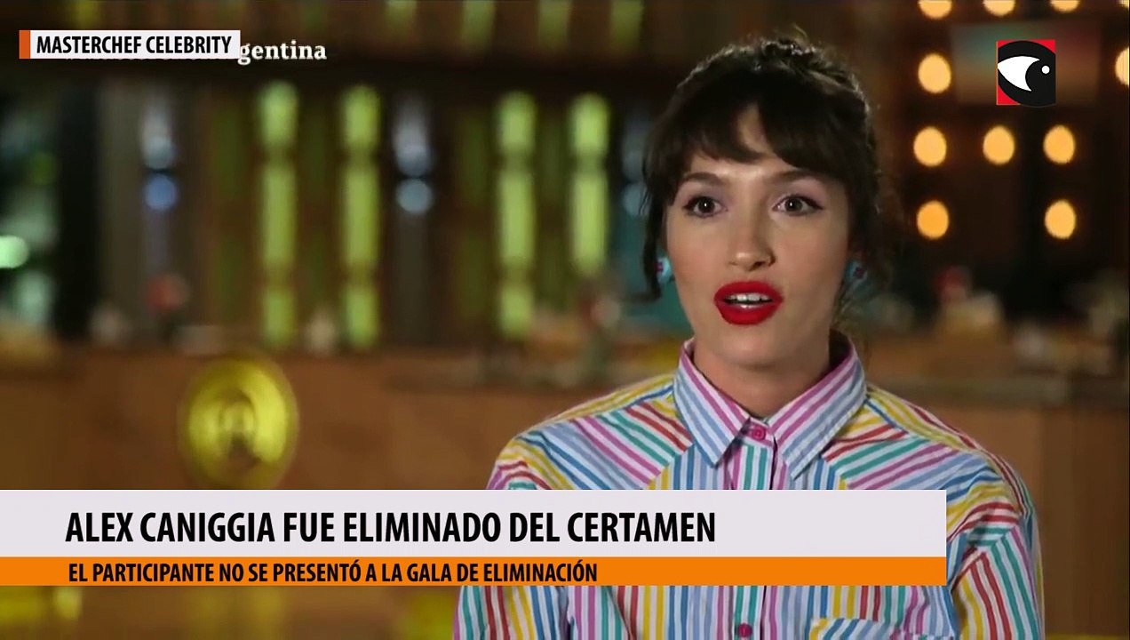 Alex Caniggia fue eliminado del certamen