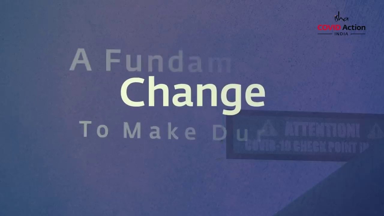 An Important Step To Take During COVID Pandemic _ Sadhguru