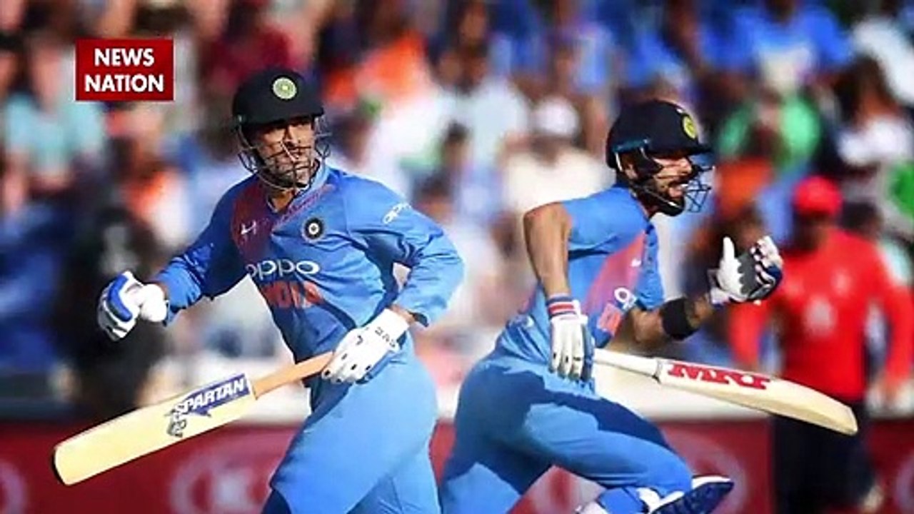 A video of CSK captain Dhoni is going viral in which he is racing.