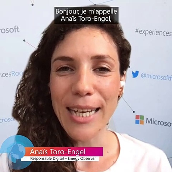 Microsoft Experiences Room avec Energy Observer