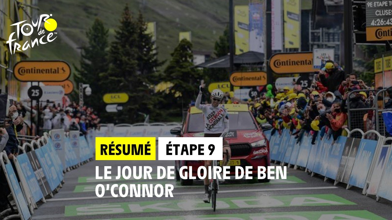 Résumé d'étape - Étape 9 - #TDF2021