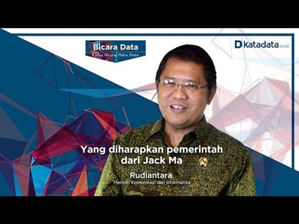 Rudiantara Bahas Peran Jack Ma sebagai Penasihat e-Commerce Indonesia