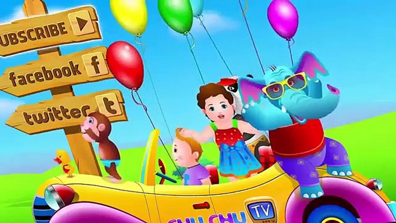 CHUCHU TV E # 31 Head, Shoulders, Knees & Toes - Nursery Rhymes By Chuchu TV