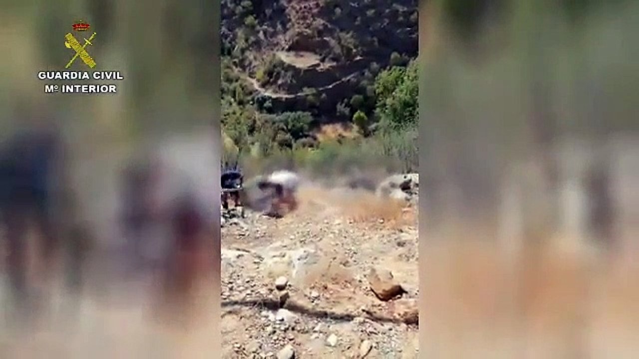 Mandou frigorífico por ribanceira, Almeria