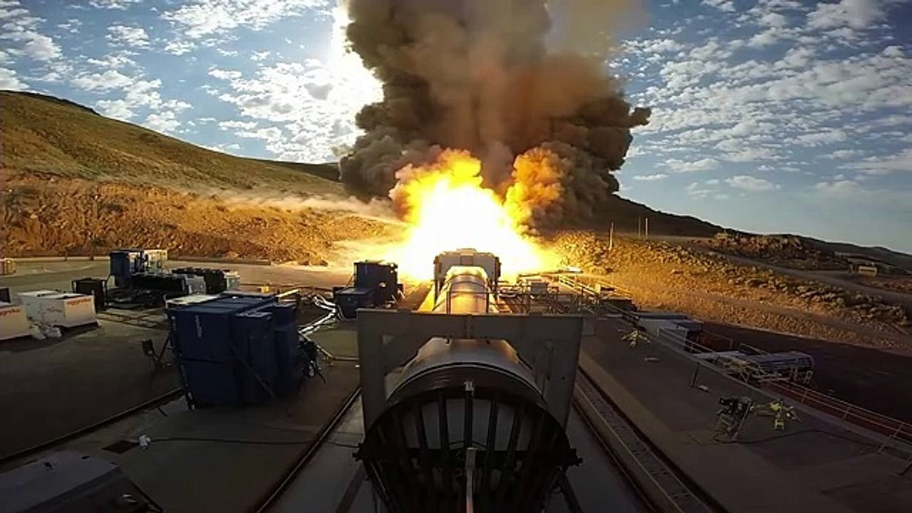 Veja o teste da NASA ao seu maior foguetão de sempre
