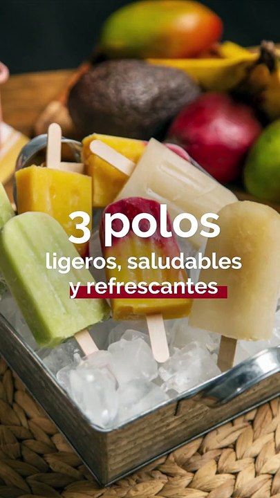 3 Tres Polos Ligeros y Refrescantes