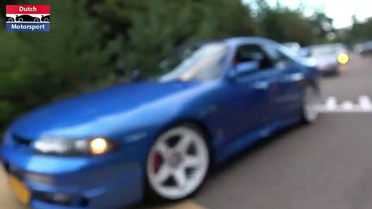 Japanese Cars arriving JDM Car Meet-