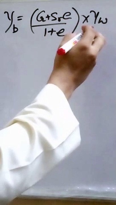 How to calculate dry density of soil