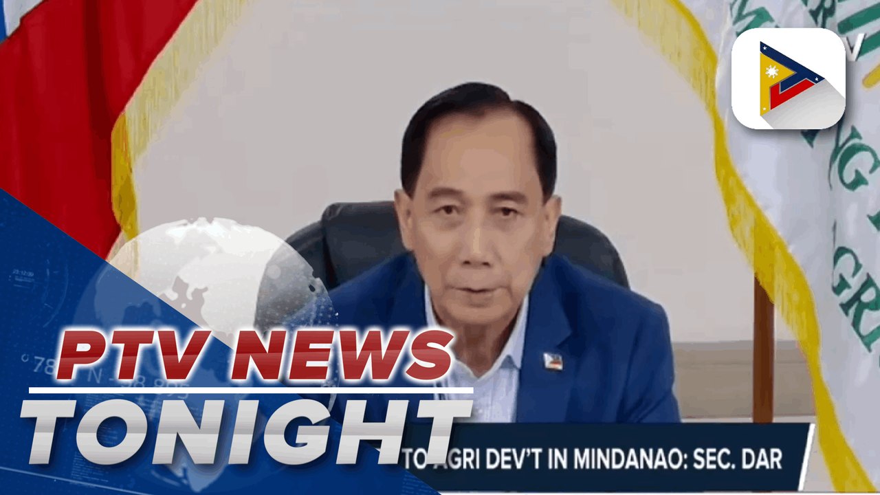Private sector key to agri development in Mindanao: Sec. Dar