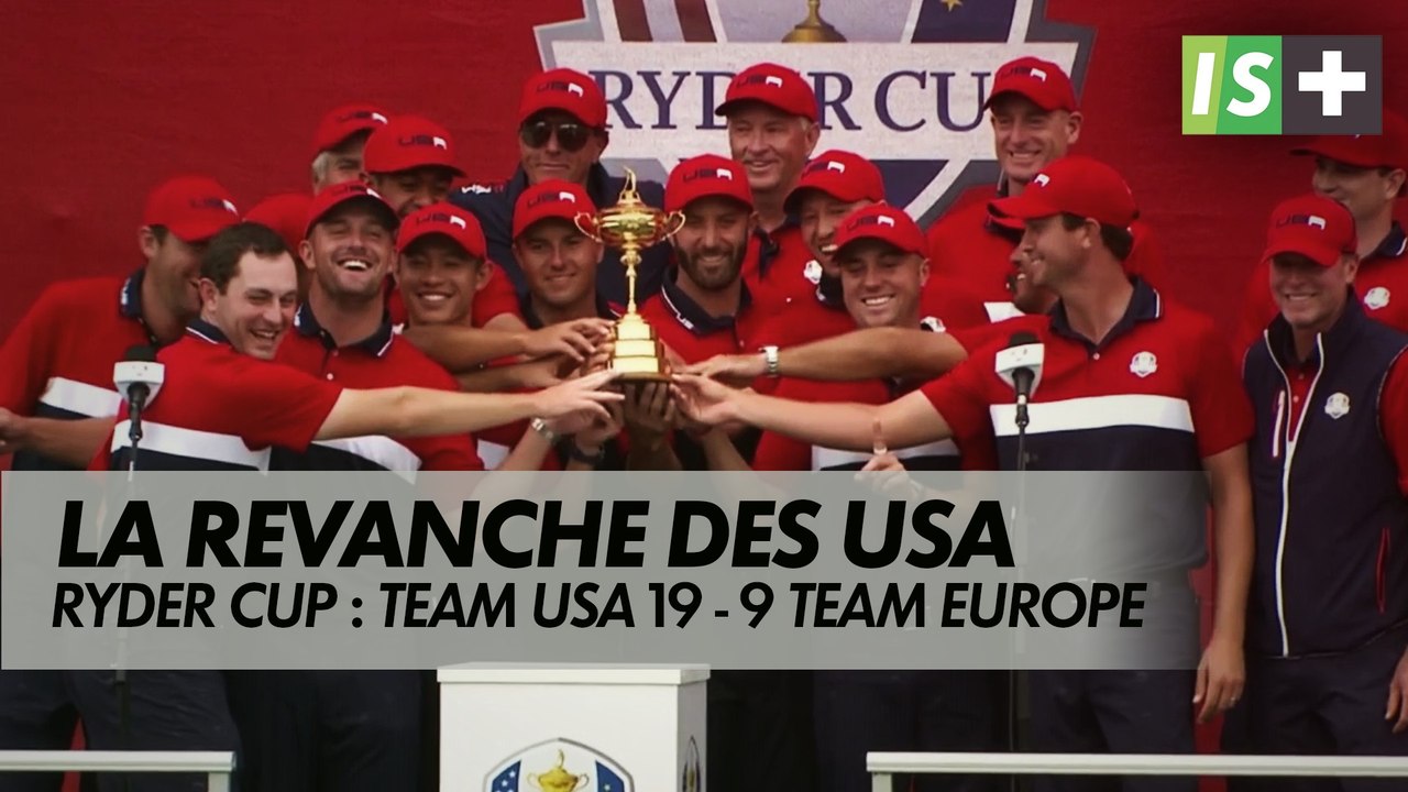 Victoire des USA en Ryder Cup