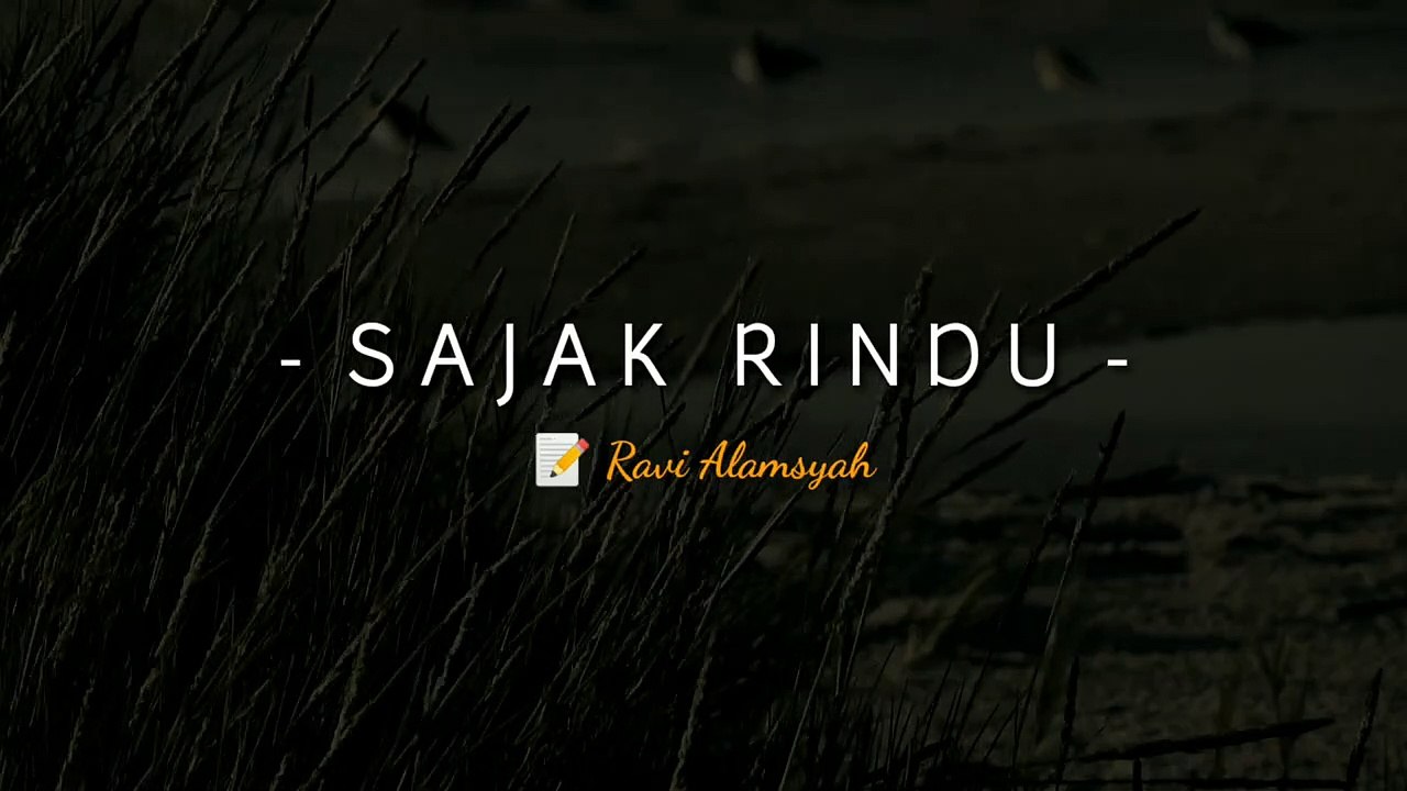 SAJAK RINDU||BIKIN BAPER
