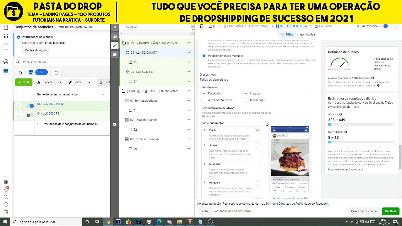Como fazer TRÁFEGO PAGO dropshipping em 2021 - tutorial completo NA PRÁTICA [PARTE 2]