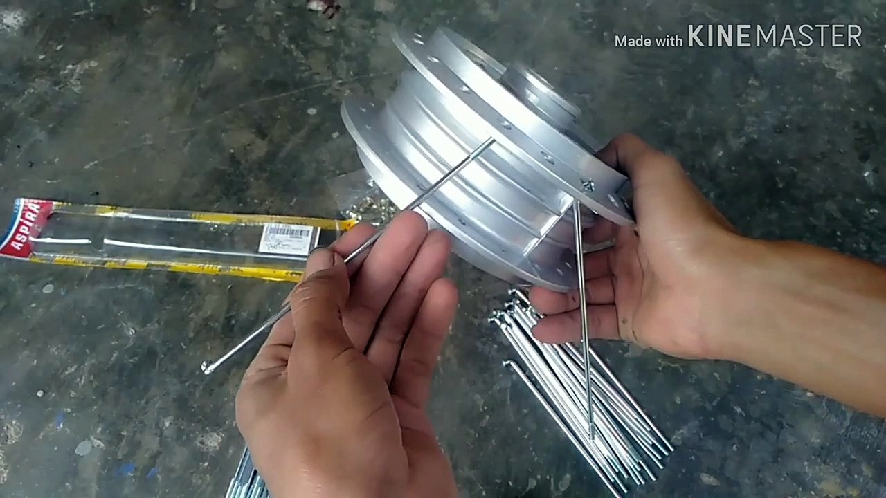 Cara menyetel jari jari motor