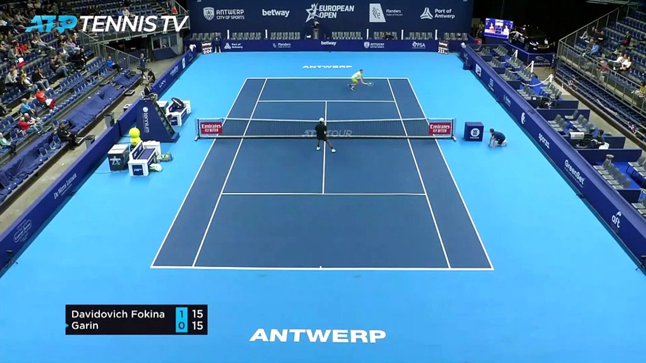 Anvers - Davidovich Fokina en quarts