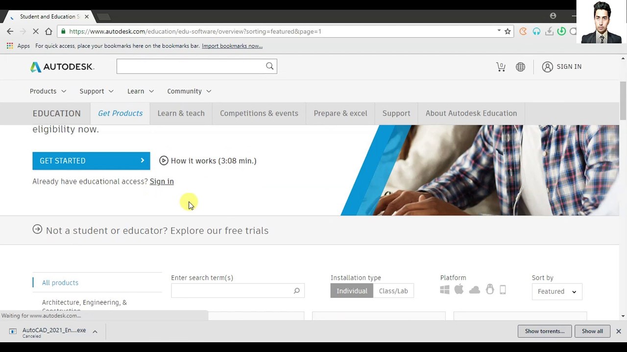 how to download and install AutoCAD | Download & Install AutoCAD 2022 | INSTALL FOR 1 YEAR LICENCE