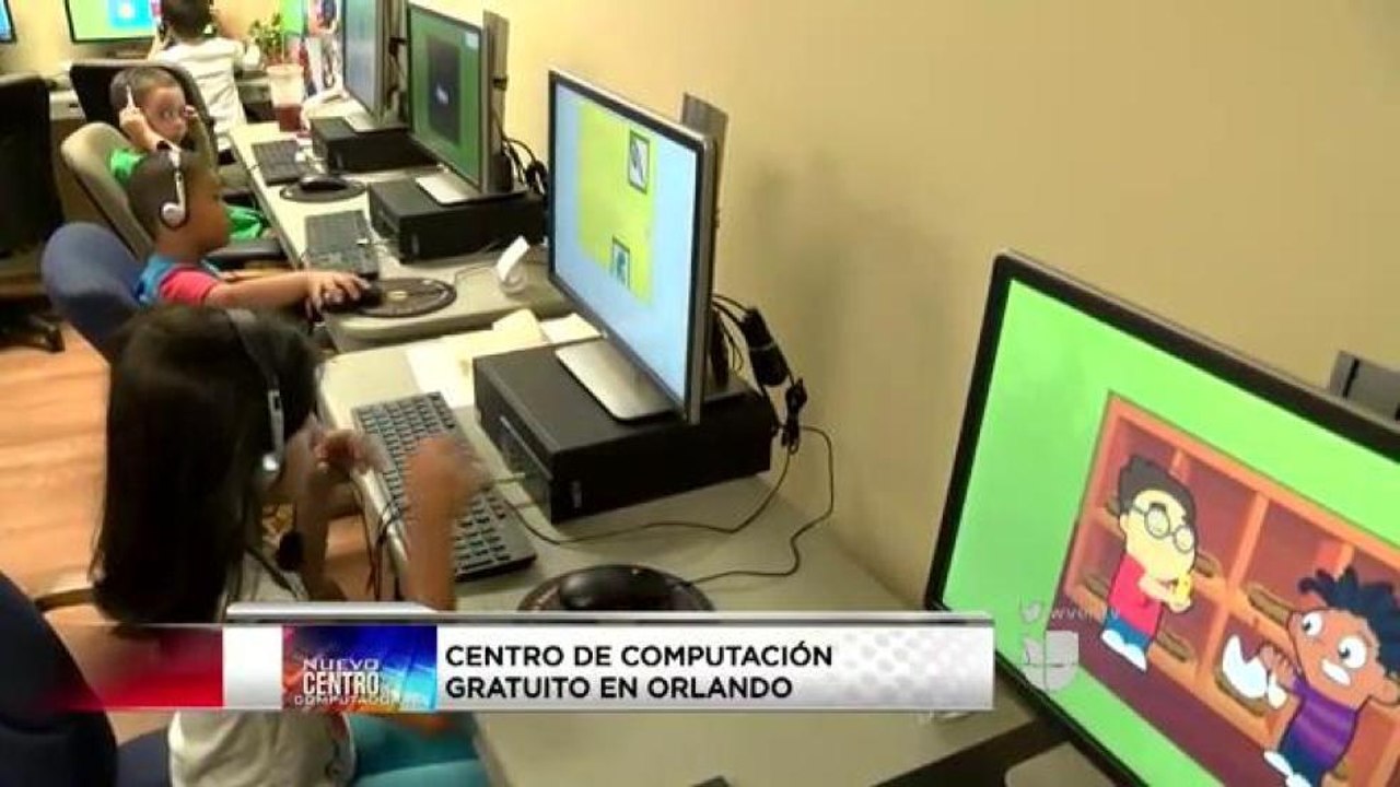 VIDEO: Centro de computación gratis en Orlando